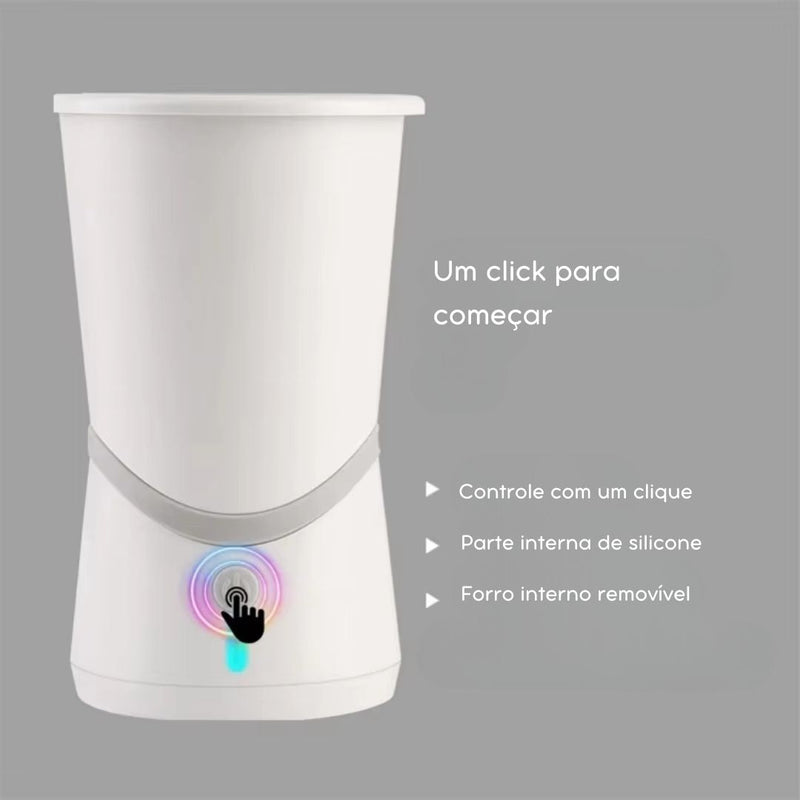 Limpador Automático de Patas |Portátil, Recarregável via USB