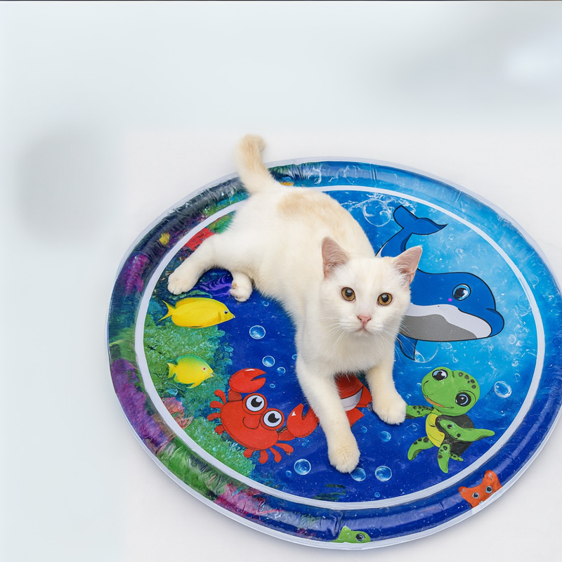 Tapete Splash Pet - Diversão refrescante para gatos e cães