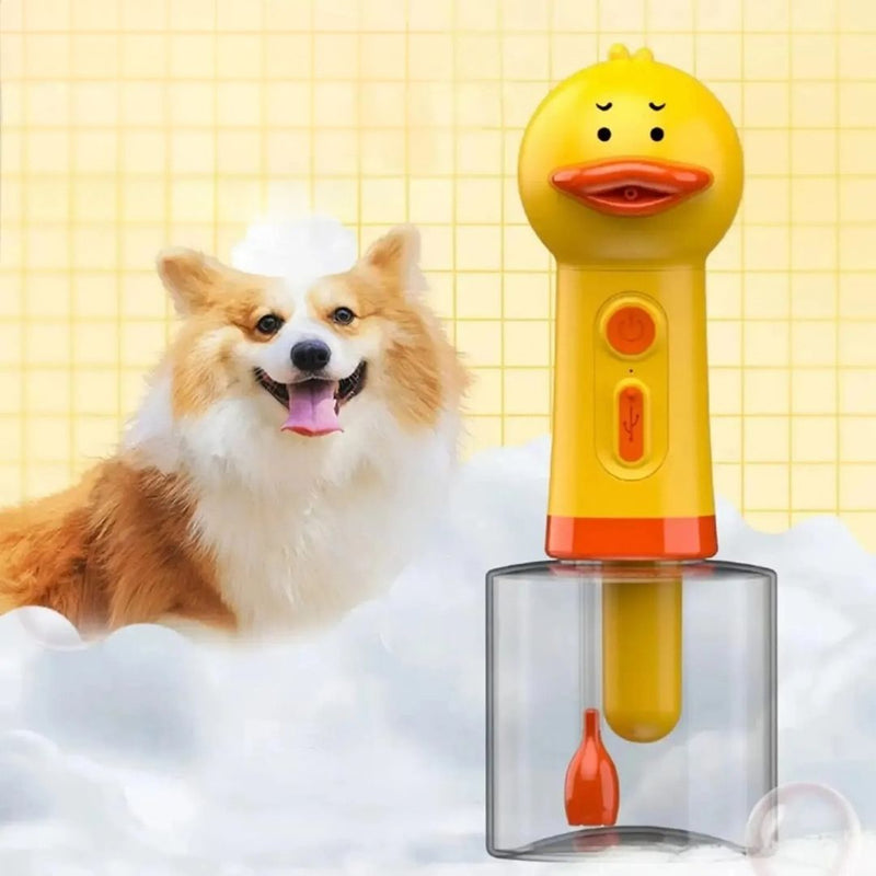 Dispenser Elétrico de Shampoo para Pets – Banho Prático com Aplicação Uniforme