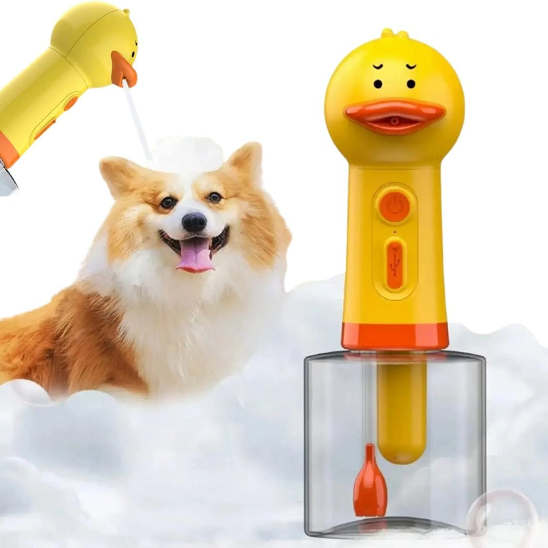 Dispenser Elétrico de Shampoo para Pets – Banho Prático com Aplicação Uniforme