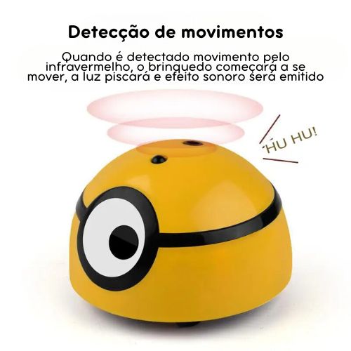 Brinquedo Automático para Pets – Disco Fugitivo Minion
