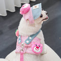 Boné e Peitoral de Luxo para Pets – Estilo e Conforto em Passeios